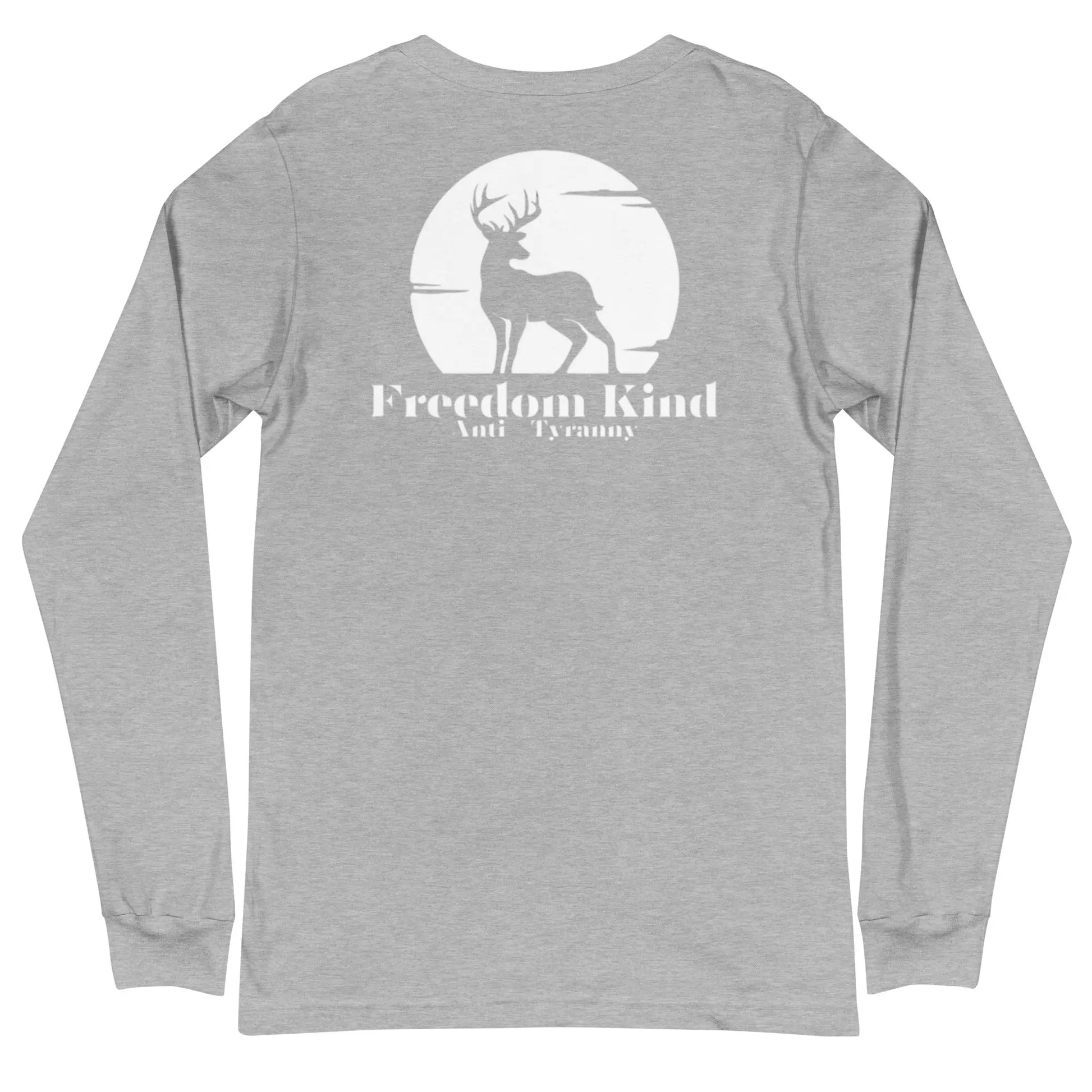 Moonlit Buck Long Sleeve Tee | Freedom Kind Apparel - Image #32