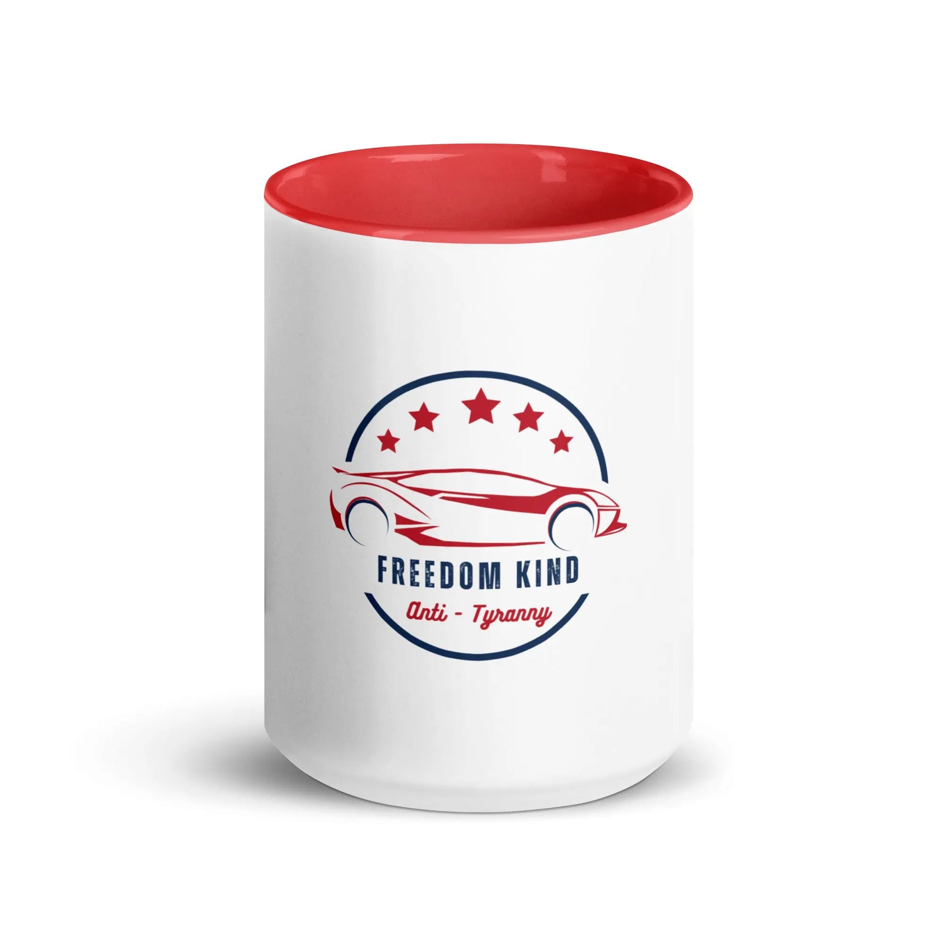 Freedom Kind Anti - Tyranny Racing Sports Car Mug with Color Inside - Image #14