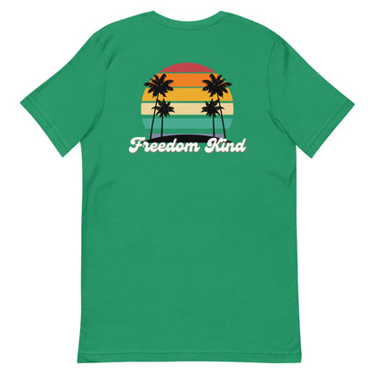 Freedom Kind Beach Sunset T-shirt - Image #11