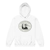 Bald Eagle Logo | Kids Heavy Blend Hoodie - White