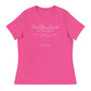 Women's Relaxed T-Shirt: 'Motherhood in Progress' | 'I'm Not Carrying an Egg, It's a Baby!' | Freedom Kind - Image #3