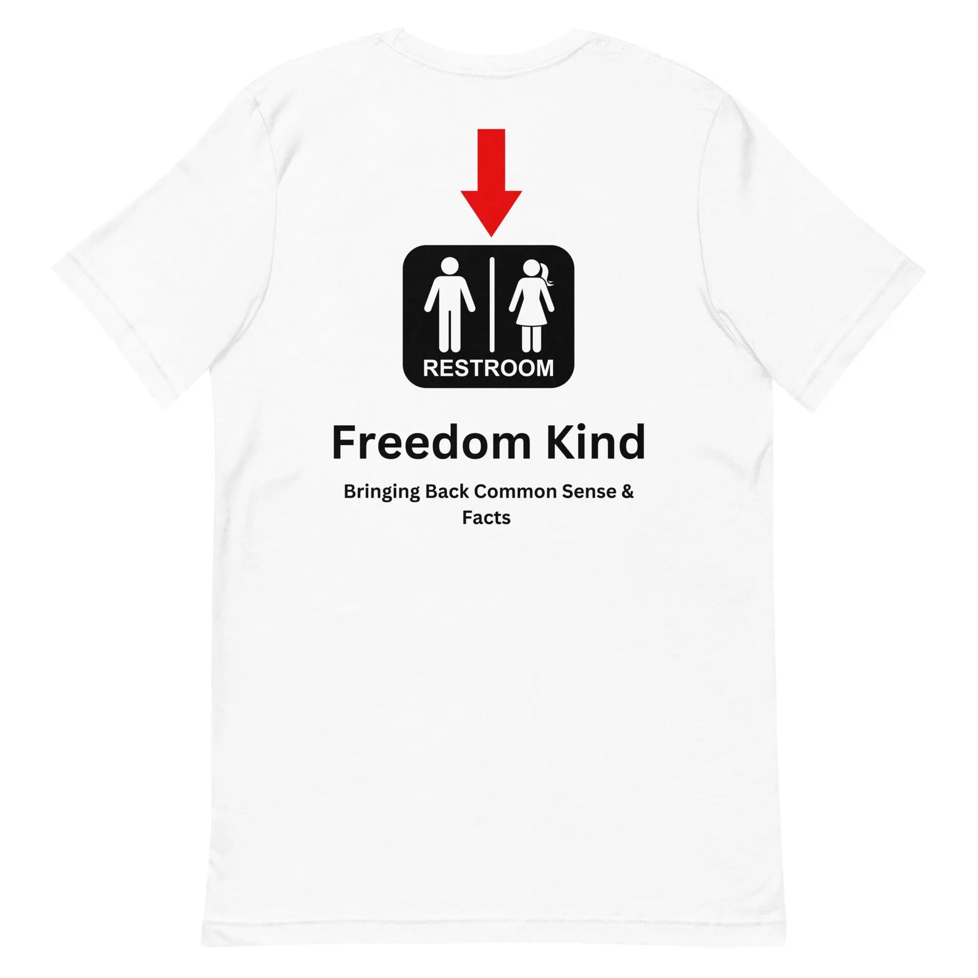Just a Restroom Sign T-Shirt | Freedom Kind Apparel - Image #43
