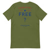 Land Of The Free ? | Men's T-Shirt - Olive