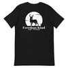 Moonlit Buck | Men's T-shirt - Black