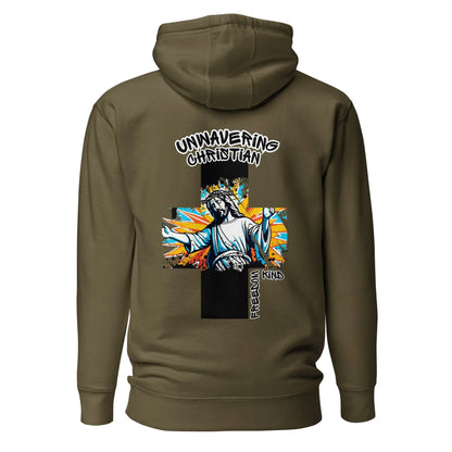 Unwavering Christian | Men's Hoodie - Image #16