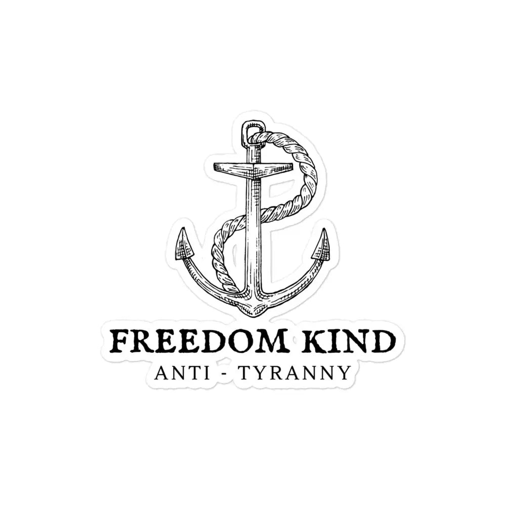Anchor Bubble-free Stickers | Freedom Kind - Image #3