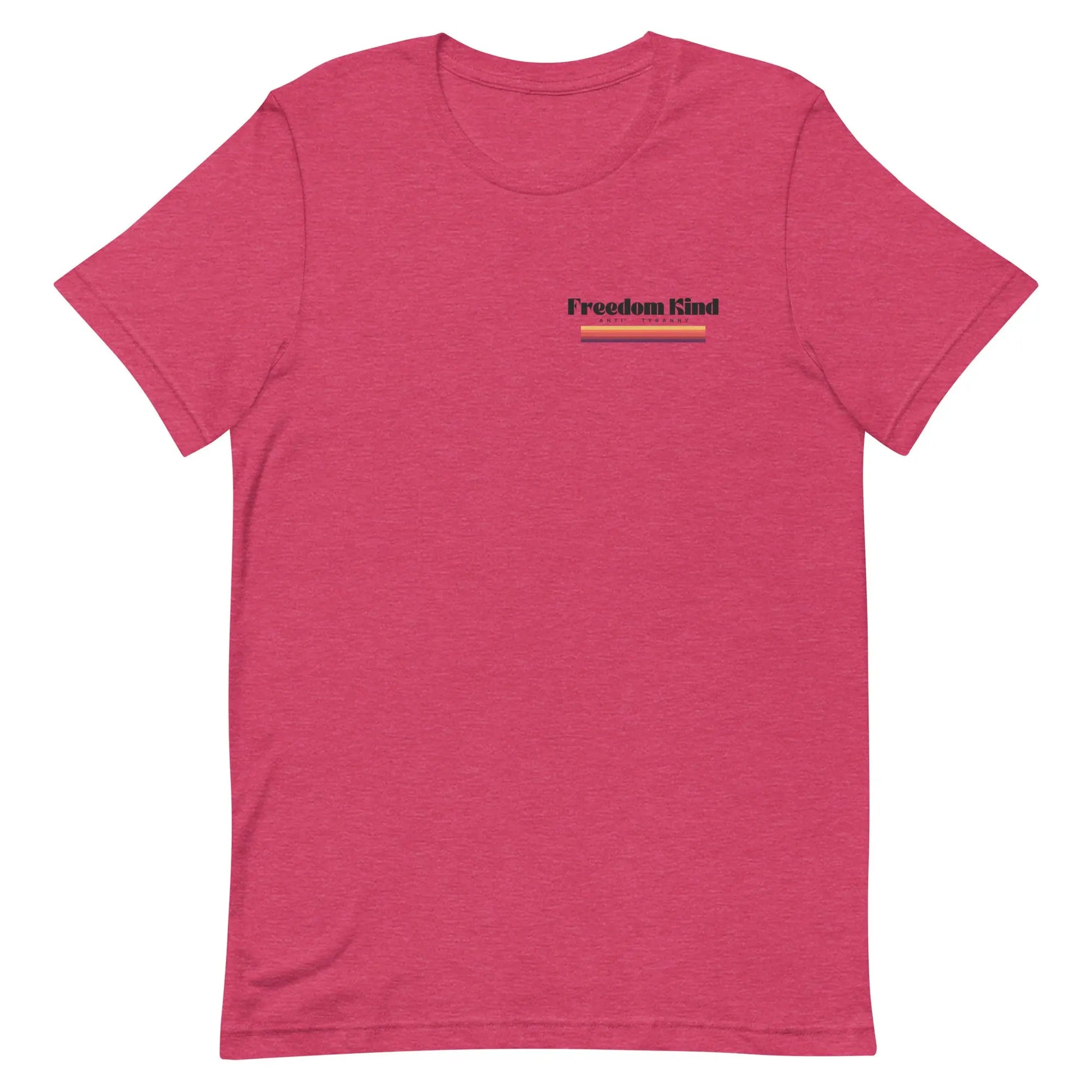 Freedom Kind Anti - Tyranny Sunset Banner T-shirt - Image #4