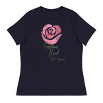 Women's Relaxed T-Shirt with Rose Design | Freedom Kind Apparel - Image #2