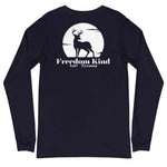 Moonlit Buck Long Sleeve Tee | Freedom Kind Apparel - Image #7