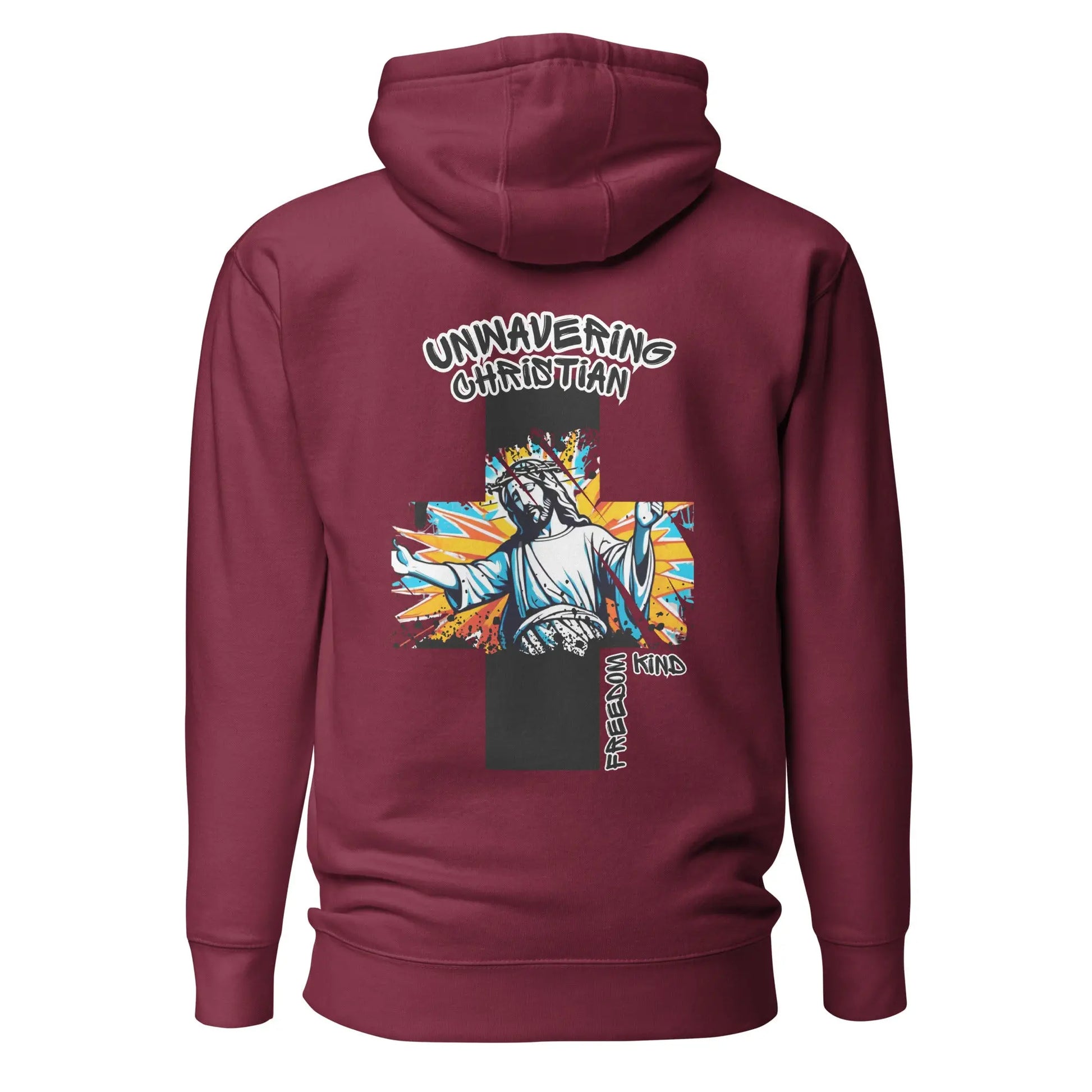 Unwavering Christian | Men's Hoodie - Image #7