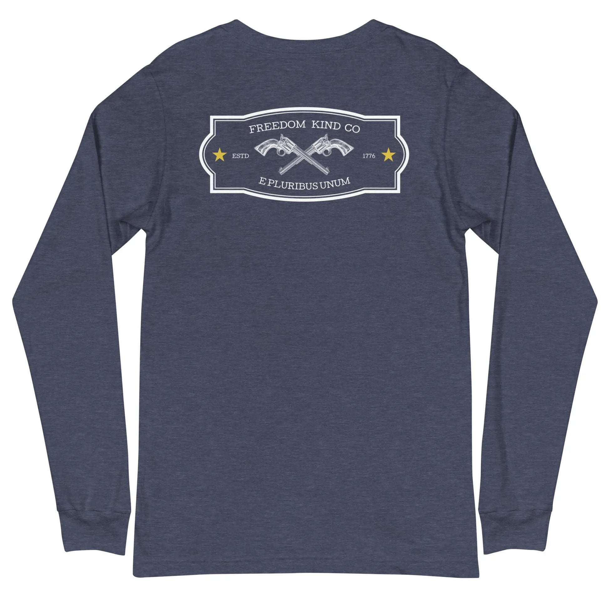 E Pluribus Unum Long Sleeve Tee | Freedom Kind Apparel - Image #13