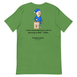 Joe Biden Quote T-shirt: 'I Don't Know About You, But I'm Gonna Go To Bed.' | Freedom Kind - Image #10