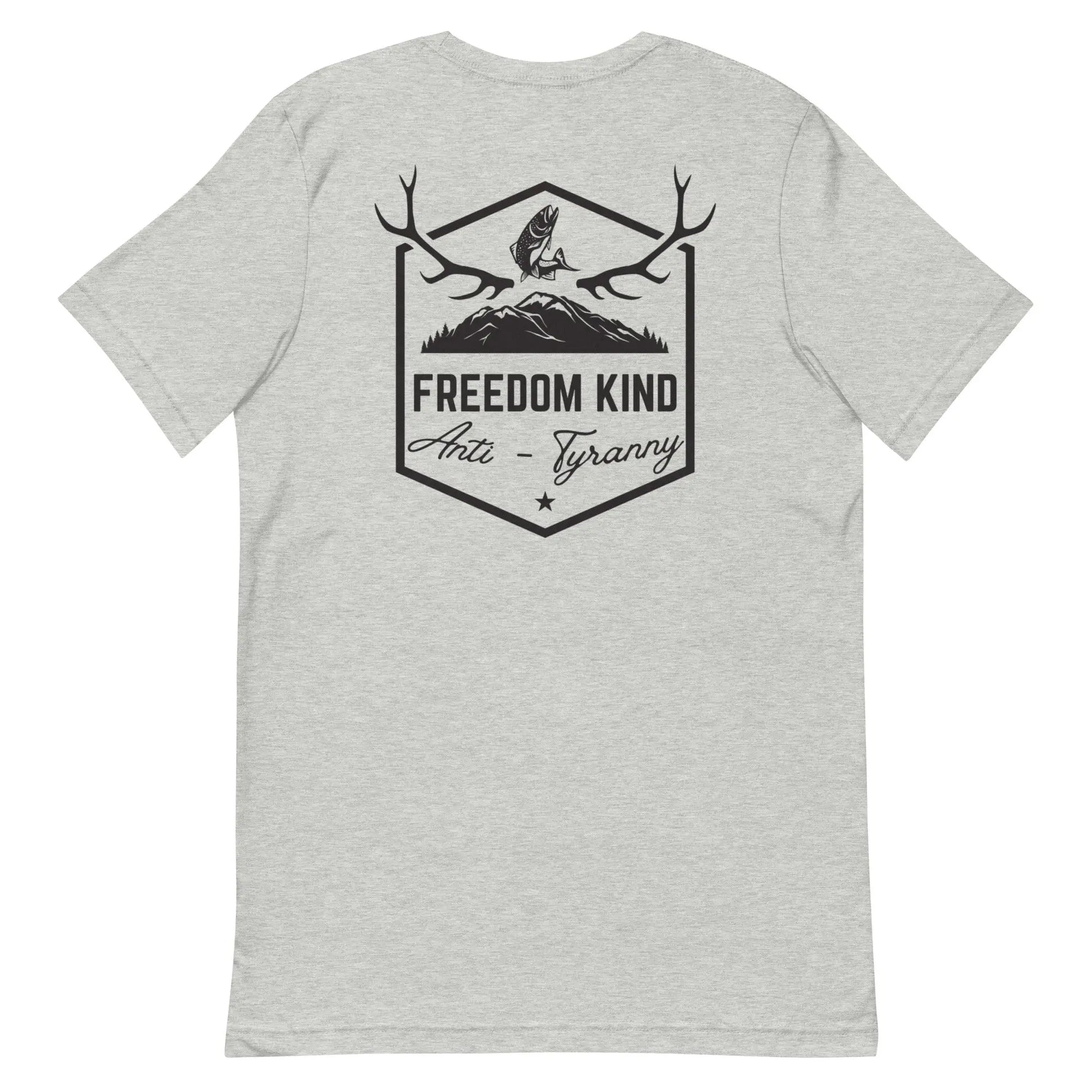 Hunting & Fishing Anti-Tyranny T-shirt | Freedom Kind Apparel - Image #42