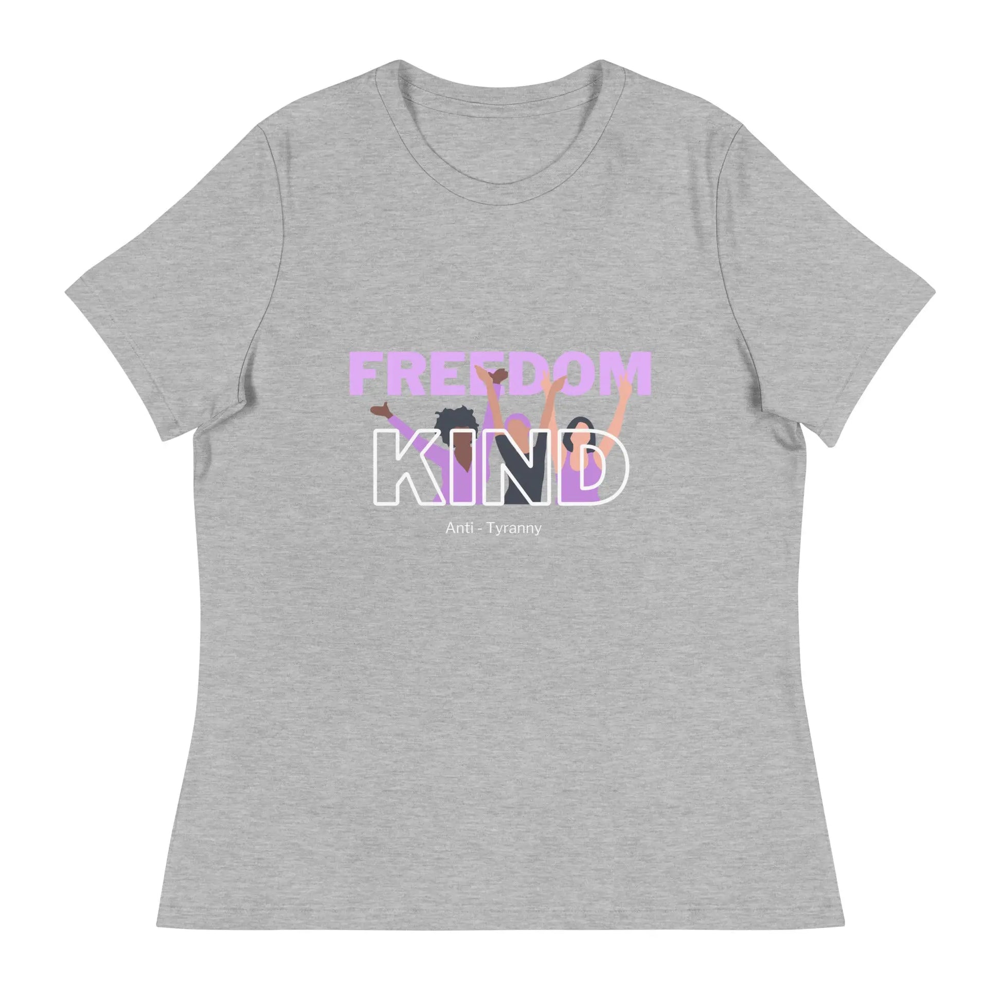 Women's Relaxed T-Shirt: Anti-Tyranny Celebration | Freedom Kind Apparel - Image #8