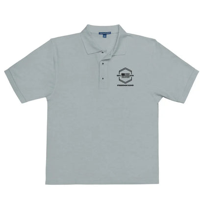 Men's Premium Polo: 1776 American Flag Design | Freedom Kind - Image #1