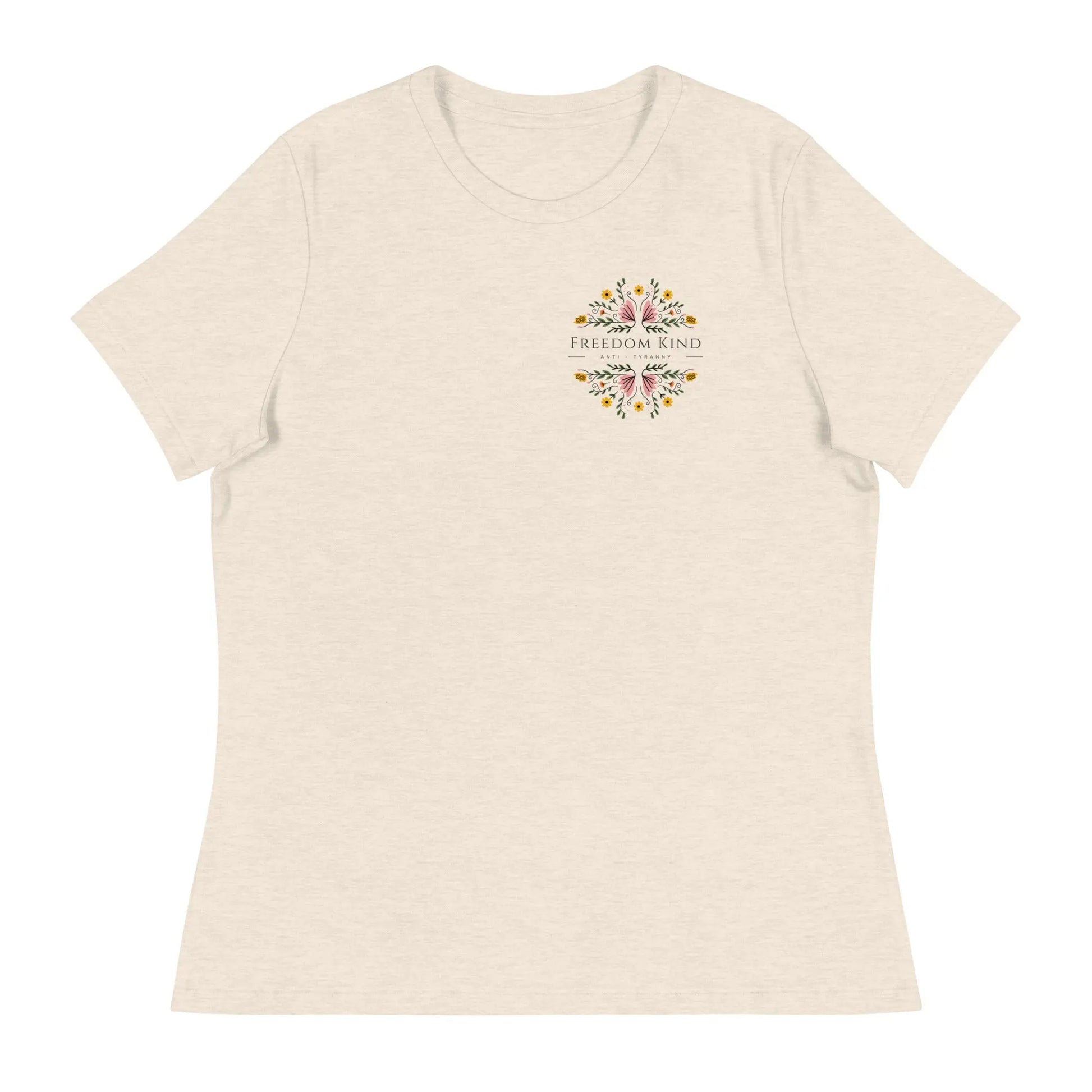 Freedom Kind Anti - Woke Women's Relaxed T-Shirt - Image #27