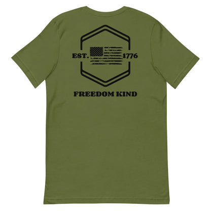 1776 American Flag T-shirt | Freedom Kind Apparel - Image #3