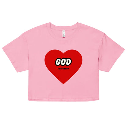 Love God | Women’s crop top - Image #7