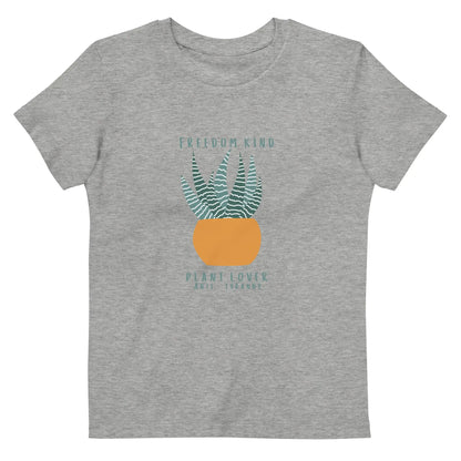 Organic Cotton Kids T-shirt: Plant Lover | Freedom Kind - Image #2