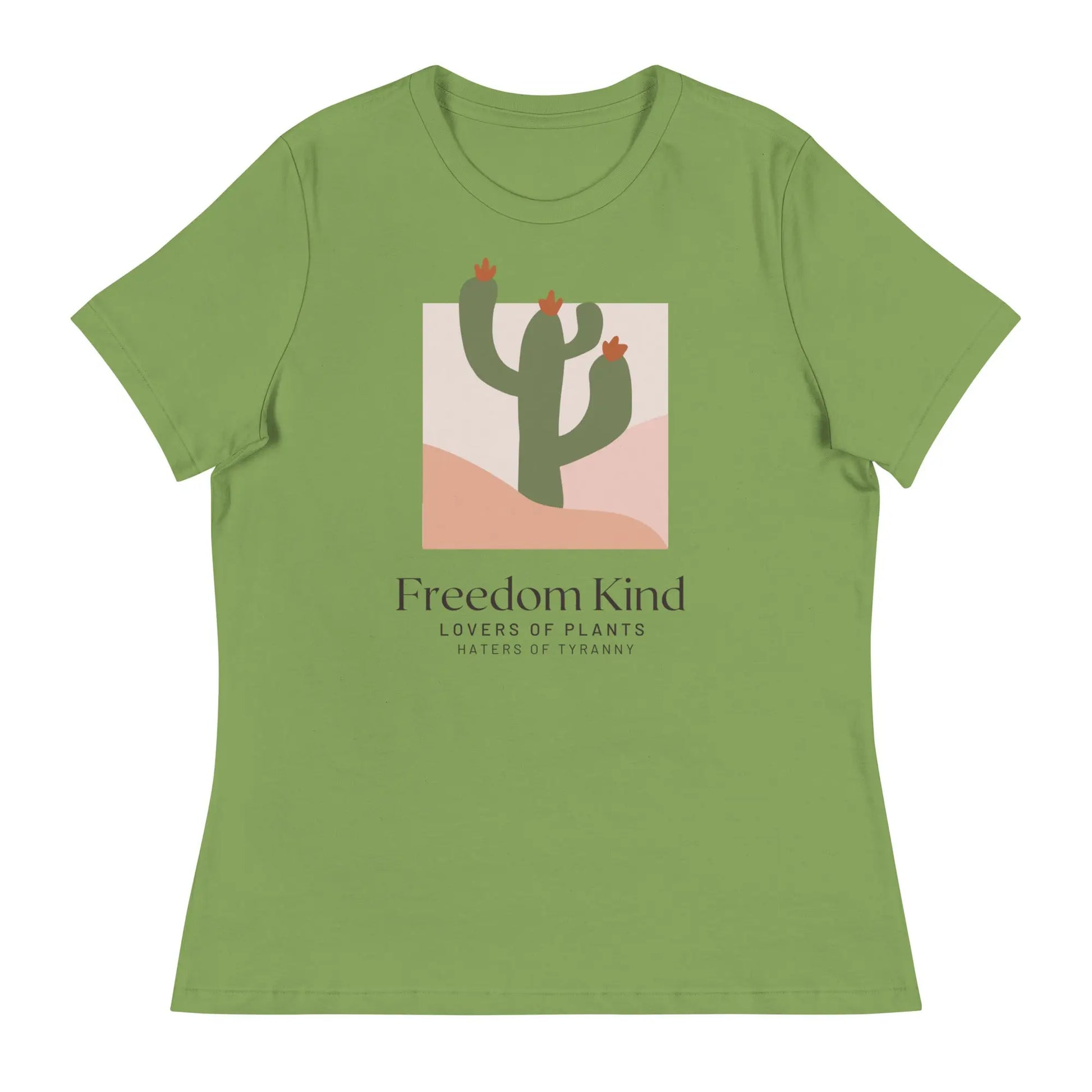 Lover of Plants Haters of Tyranny Women's Relaxed T-Shirt | Freedom Kind Apparel - Image #9