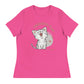 Freedom Kind Anti - Tyranny Kitten Women's Relaxed T-Shirt - Image #10