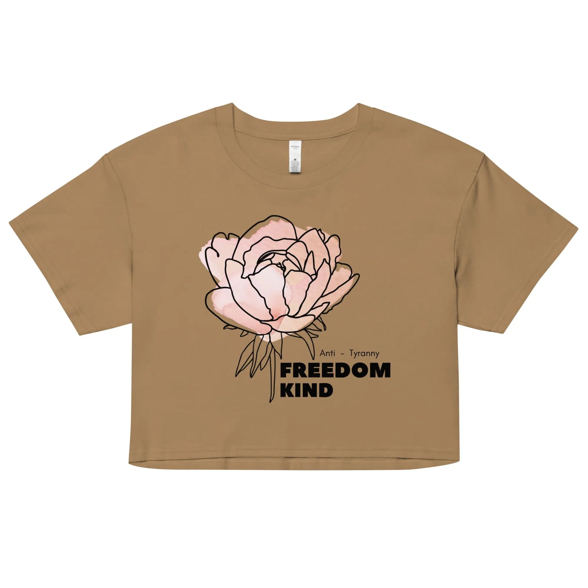 Rose Women's Crop Top | Freedom Kind Apparel - Image #4