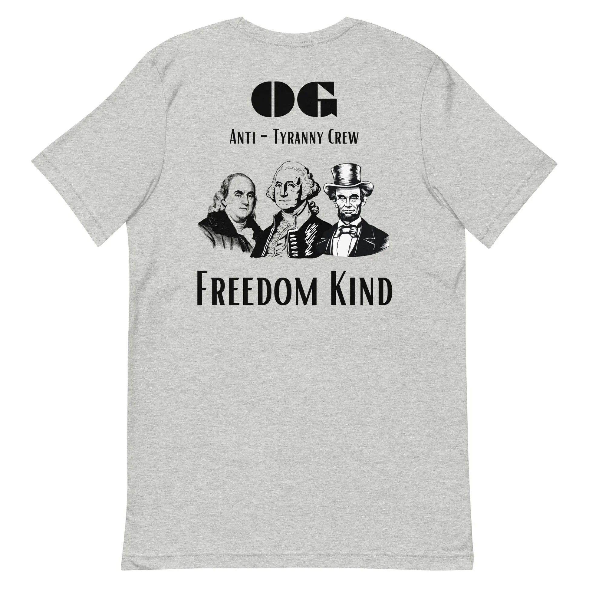 OG Anti - Tyranny Crew T-Shirt | Freedom Kind Apparel - Image #36
