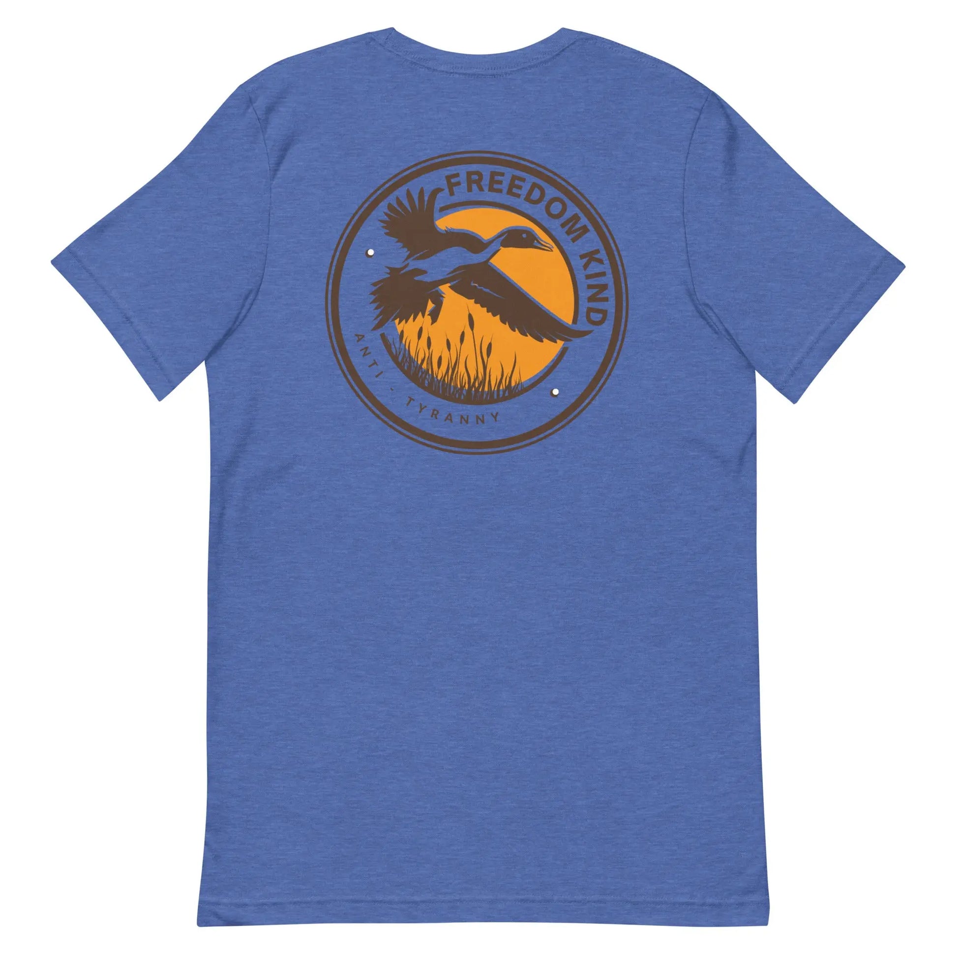 Freedom Kind Anti - Tyranny Mallard Duck T-shirt - Image #5