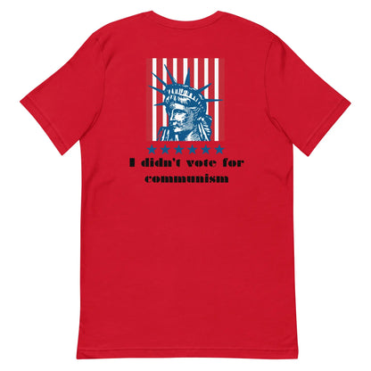 I Didn't Vote For Communism' T-shirt | Freedom Kind Apparel - Image #3