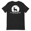 Moonlit Buck | Men's T-shirt - Black Heather