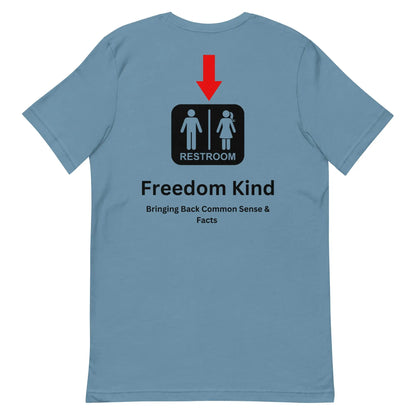 Just a Restroom Sign T-Shirt | Freedom Kind Apparel - Image #16