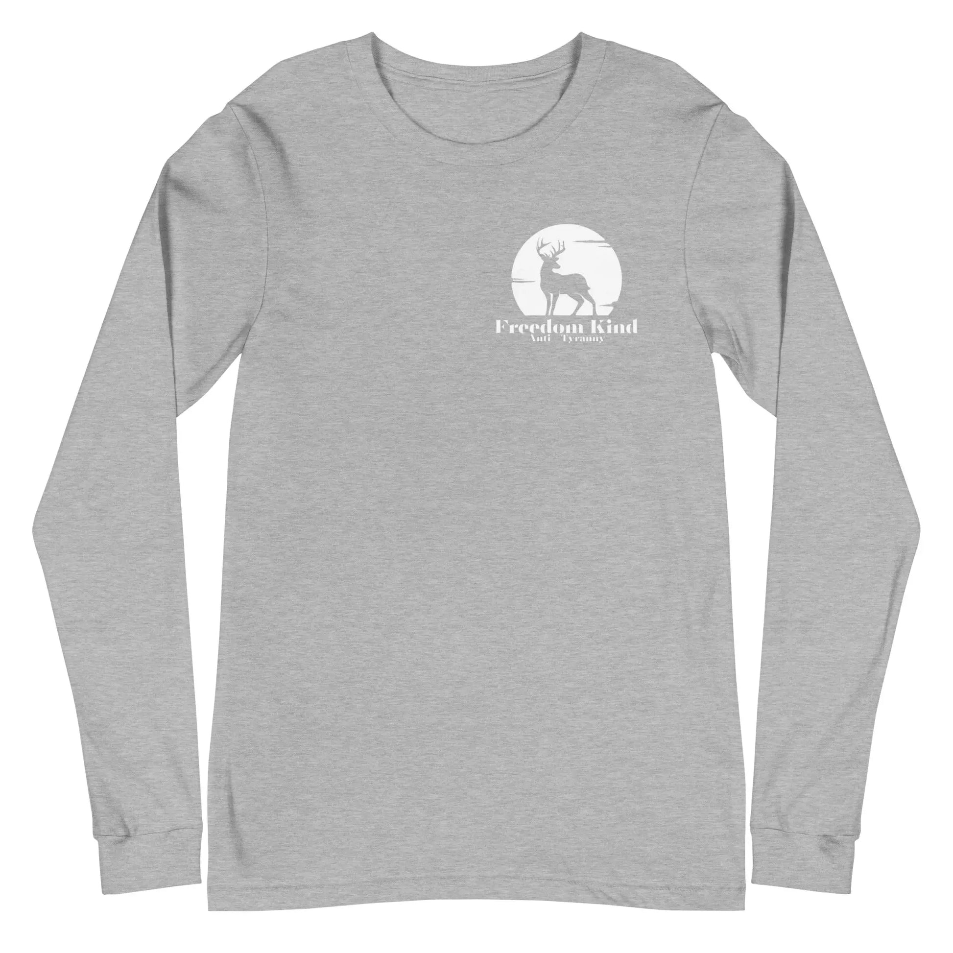Moonlit Buck Long Sleeve Tee | Freedom Kind Apparel - Image #31