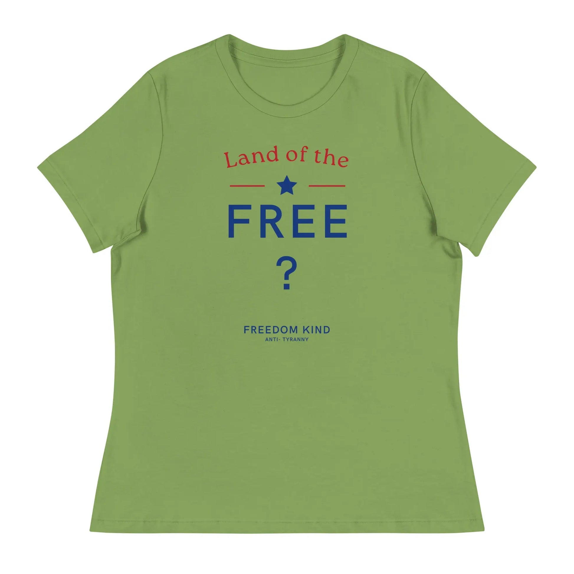 Land Of The Free ? Women's Relaxed T-Shirt | Freedom Kind Apparel - Image #12