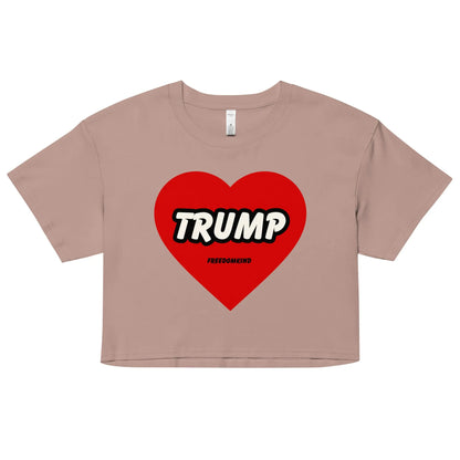 Love Trump | Women’s crop top - Image #6