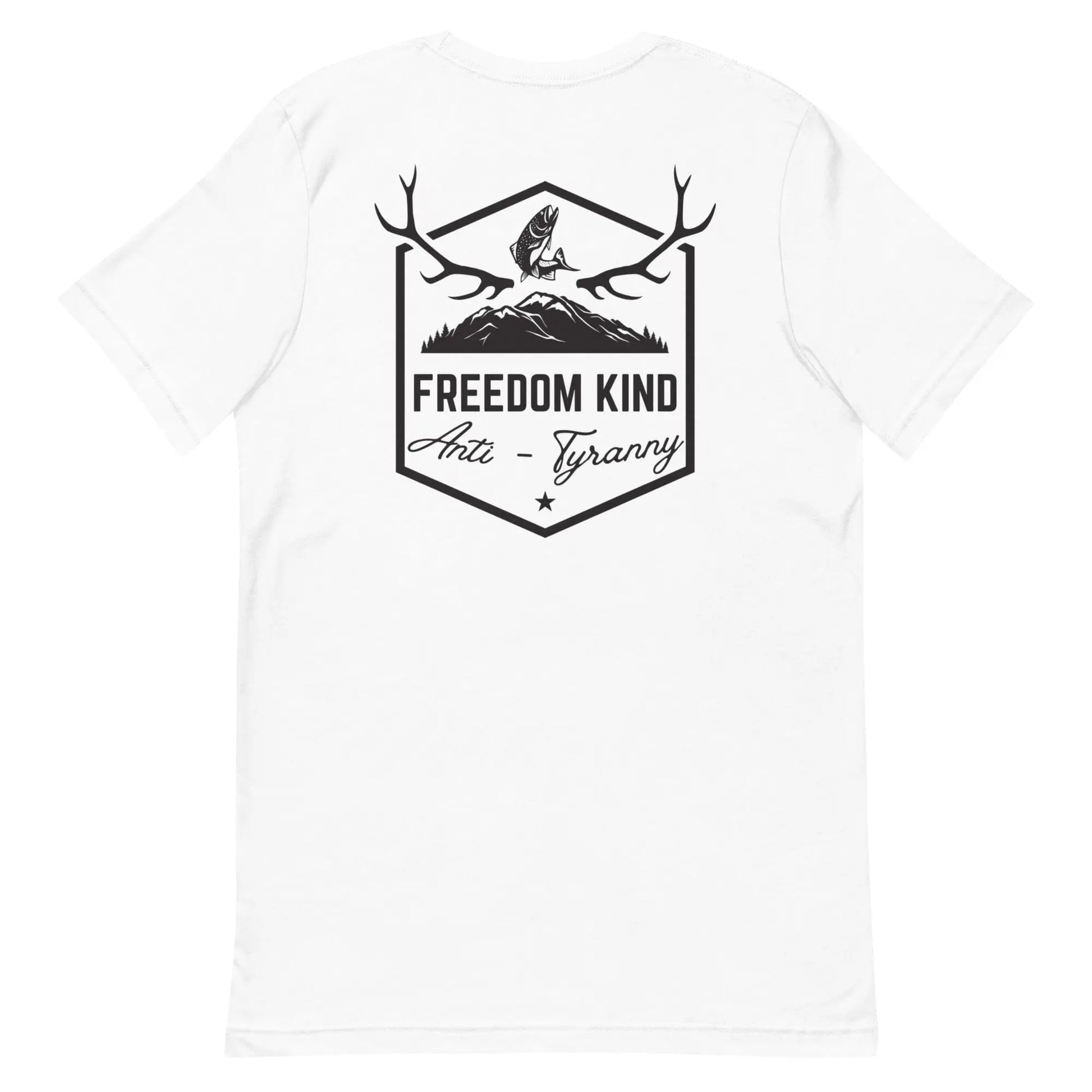 Hunting & Fishing Anti-Tyranny T-shirt | Freedom Kind Apparel - Image #49