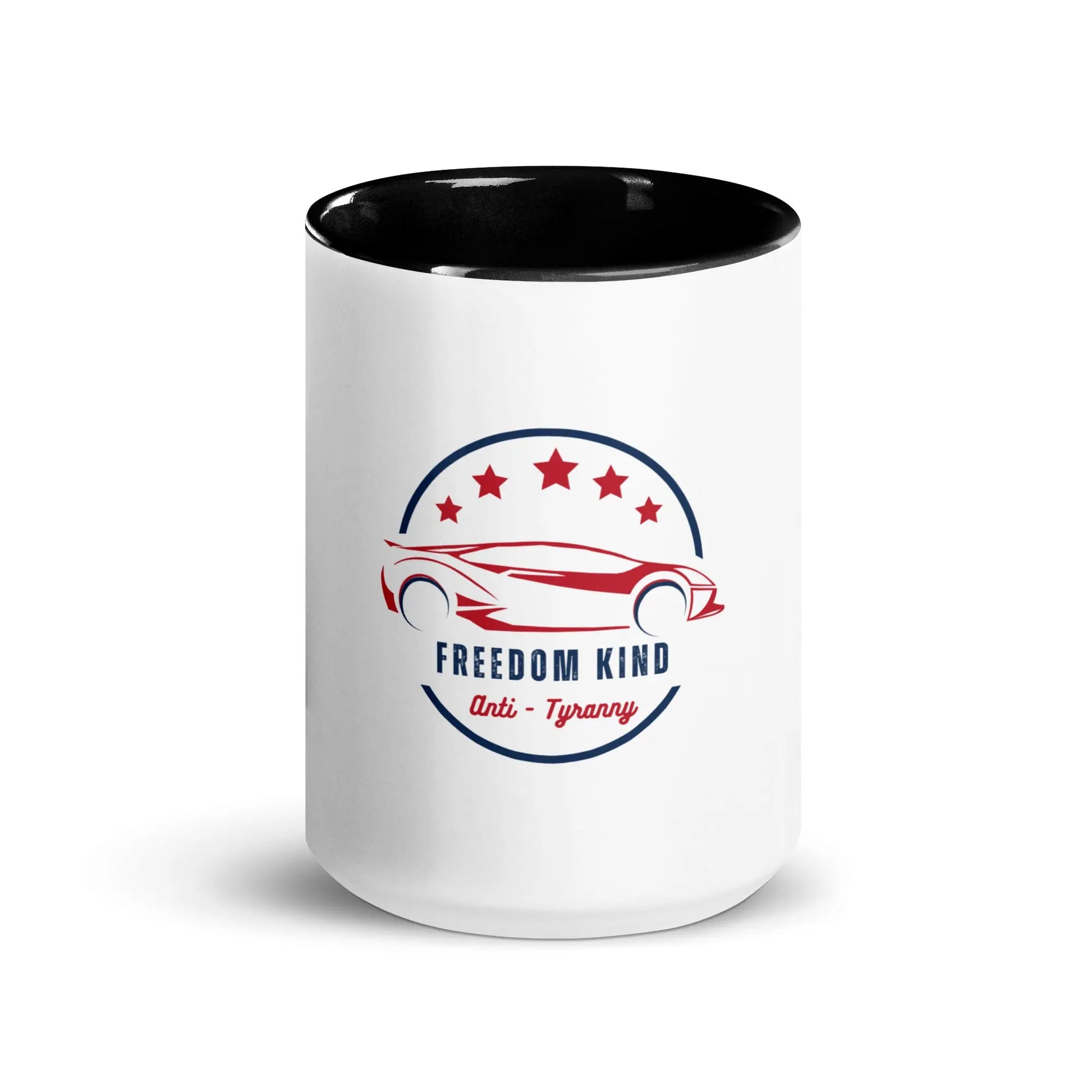 Freedom Kind Anti - Tyranny Racing Sports Car Mug with Color Inside - Image #6