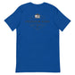 Freedom Kind Anti - Tyranny Liberty Bell American Flag Logo T-shirt - Image #3