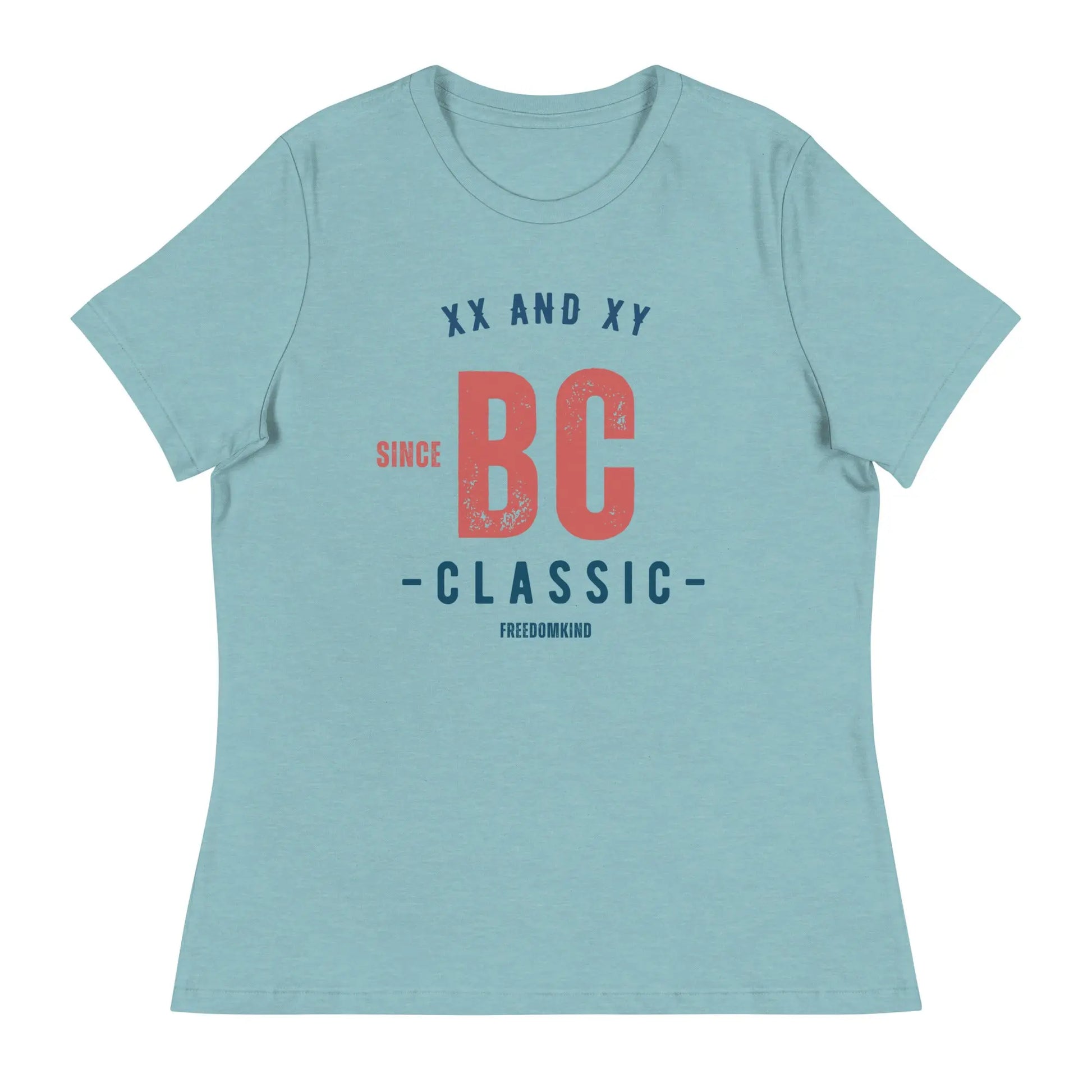 Women's Relaxed T-Shirt: 'XX & XY Since BC - Classic' | Freedom Kind - Image #8