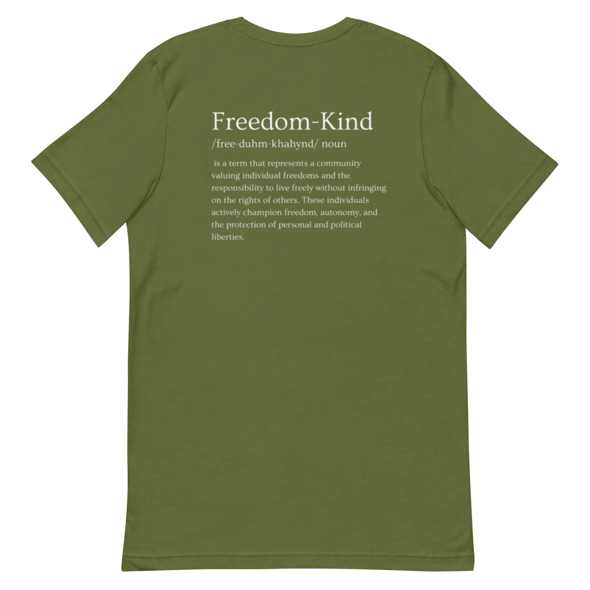 Freedom Kind Definition T-shirt - Image #13