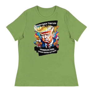 Bring Back The Don - Donald Trump | Women's Relaxed T-Shirt - Image #1