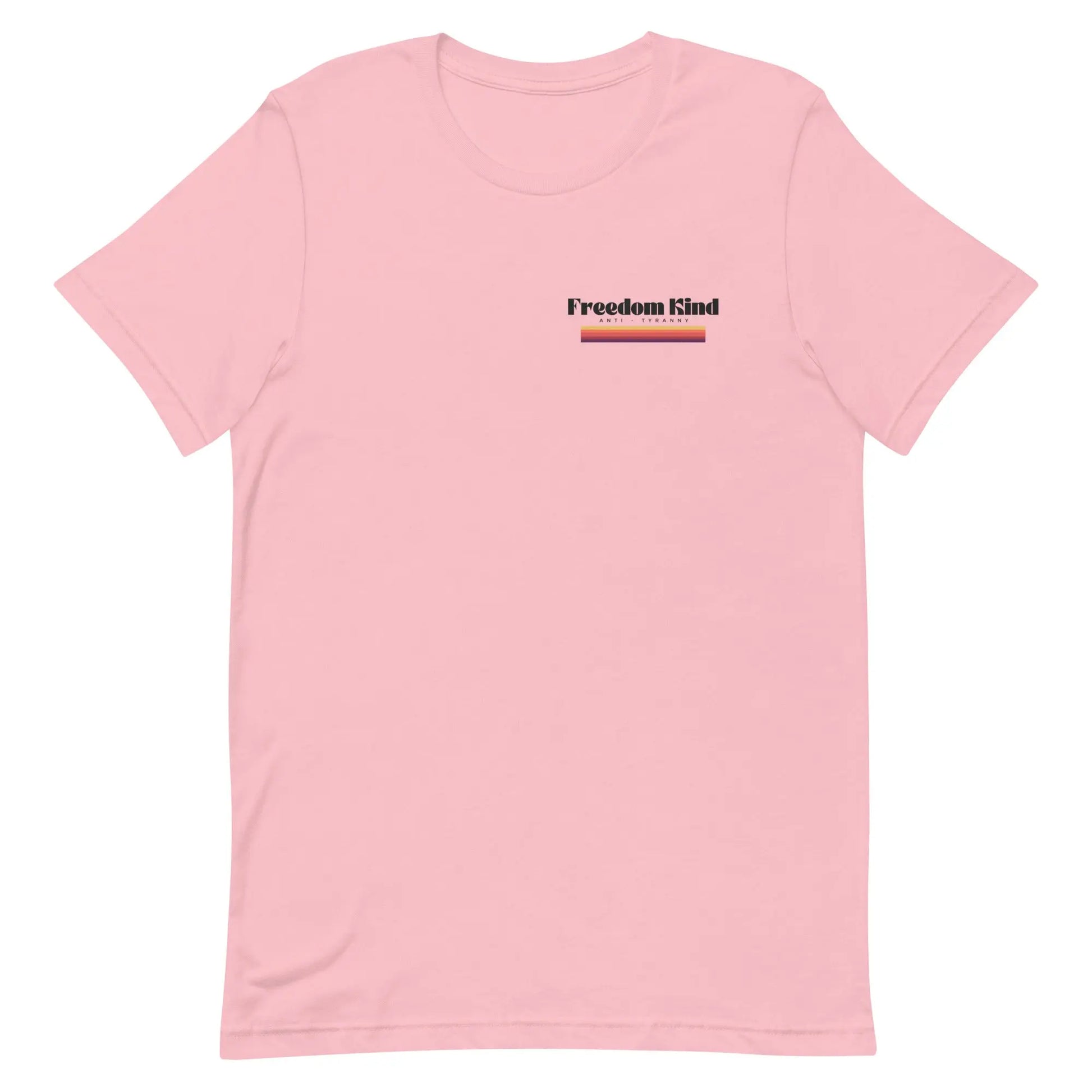 Freedom Kind Anti - Tyranny Sunset Banner T-shirt - Image #18