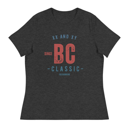 Women's Relaxed T-Shirt: 'XX & XY Since BC - Classic' | Freedom Kind - Image #4
