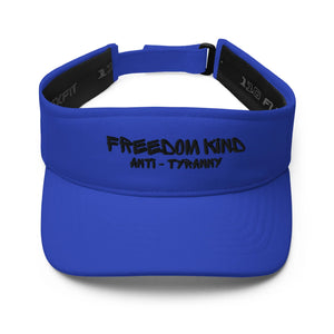 Black Graffiti Anti - Tyranny | Freedom Kind Visor - Image #1
