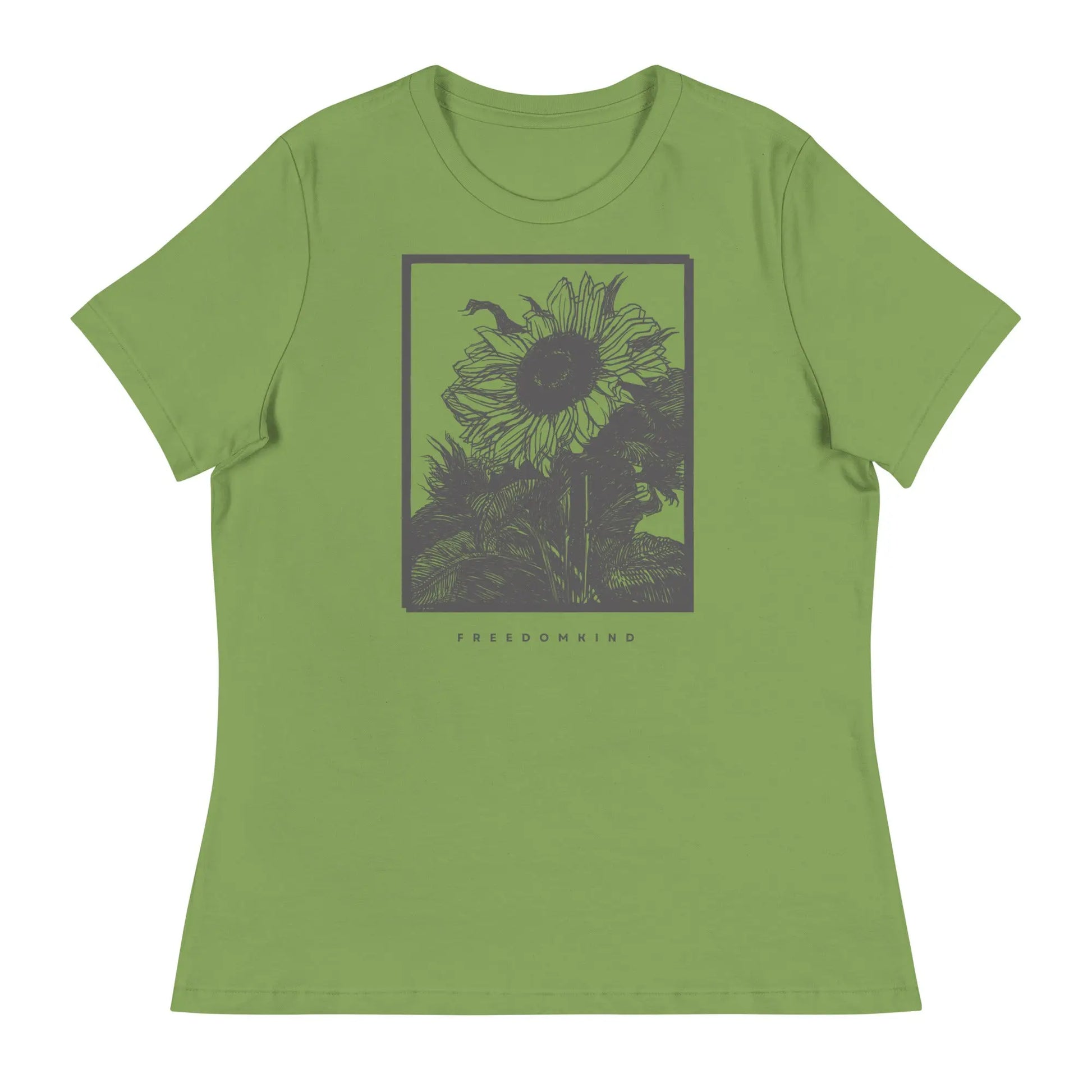 Women's Relaxed T-Shirt with Sunflower Design | Freedom Kind Apparel - Image #10