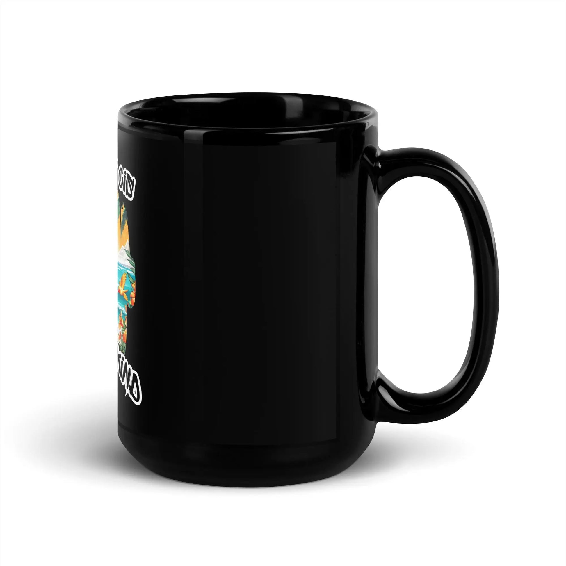 Women Not Cis Black | Freedom Kind Glossy Mug - Image #5