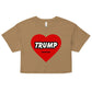 Love Trump | Women’s crop top - Image #4
