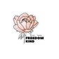 Freedom Kind Anti - Tyranny Peonies Bubble-free stickers - Image #3