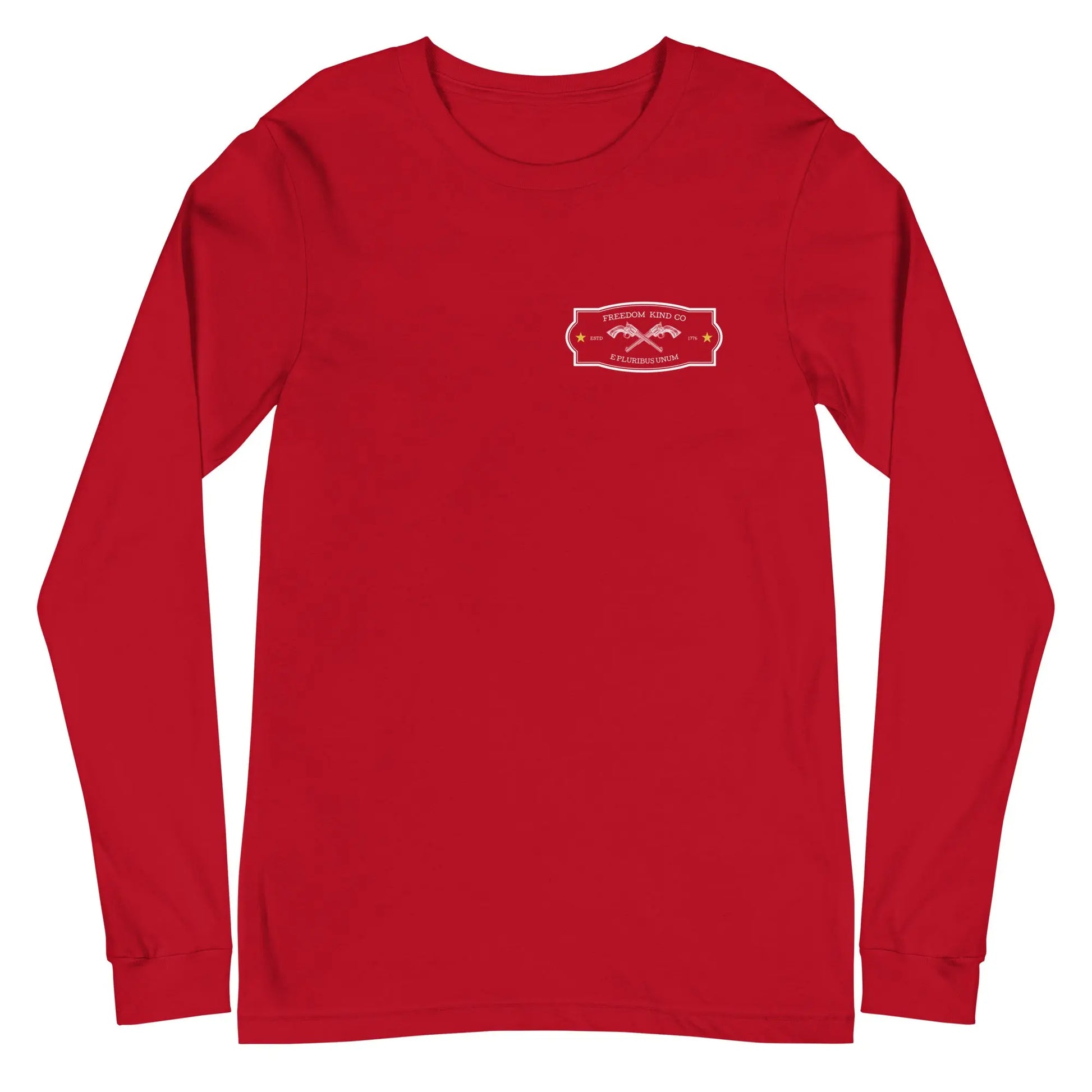 E Pluribus Unum Long Sleeve Tee | Freedom Kind Apparel - Image #4