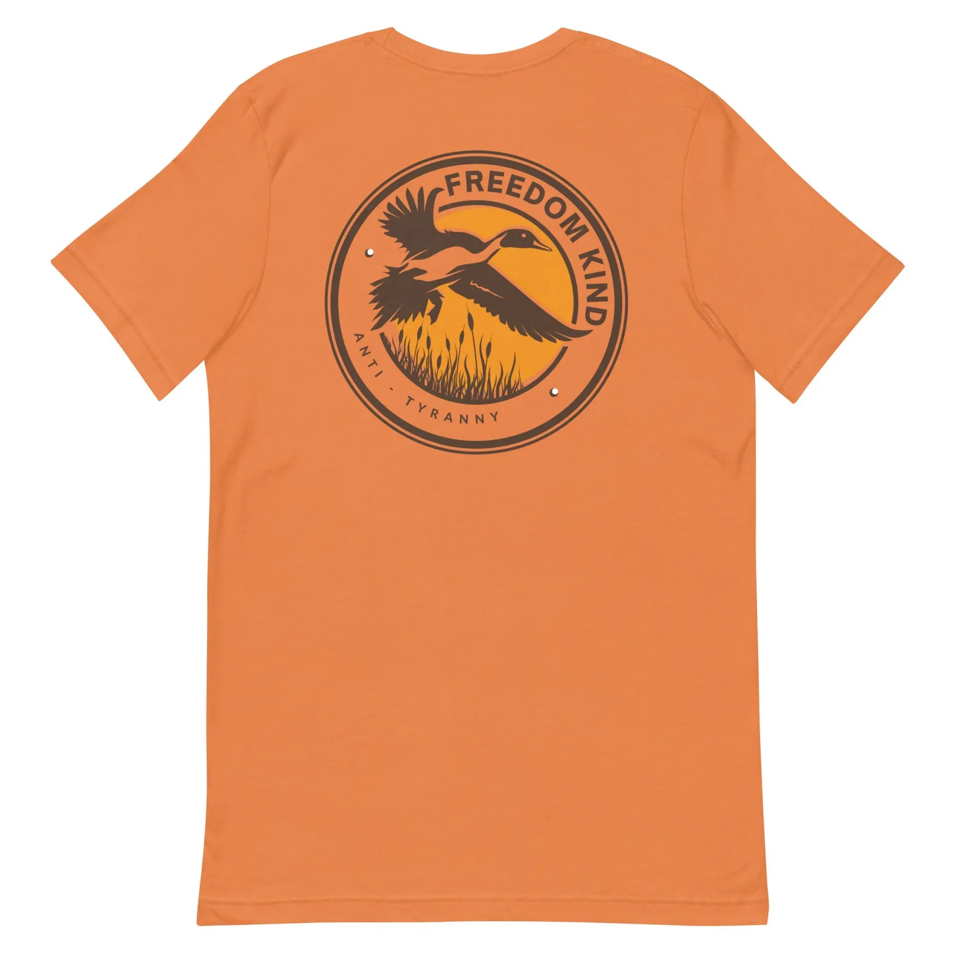 Freedom Kind Anti - Tyranny Mallard Duck T-shirt - Image #14