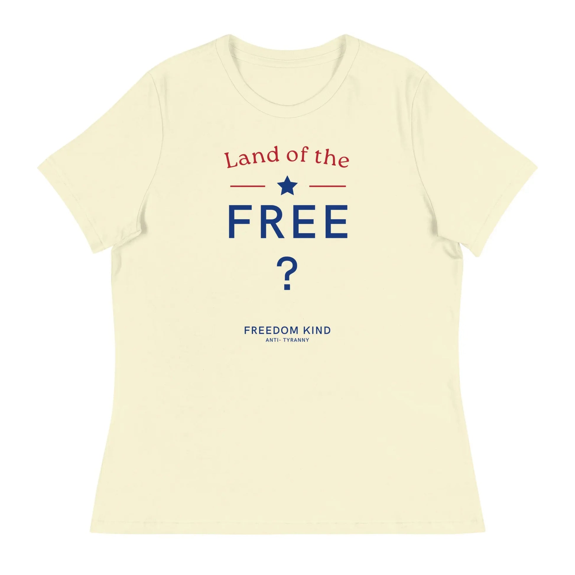 Land Of The Free ? Women's Relaxed T-Shirt | Freedom Kind Apparel - Image #25